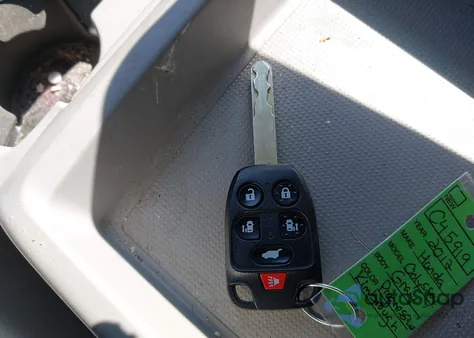 2012 Honda Odyssey Ex-L from USA, damaged, VIN 5FNRL5H64CB061944